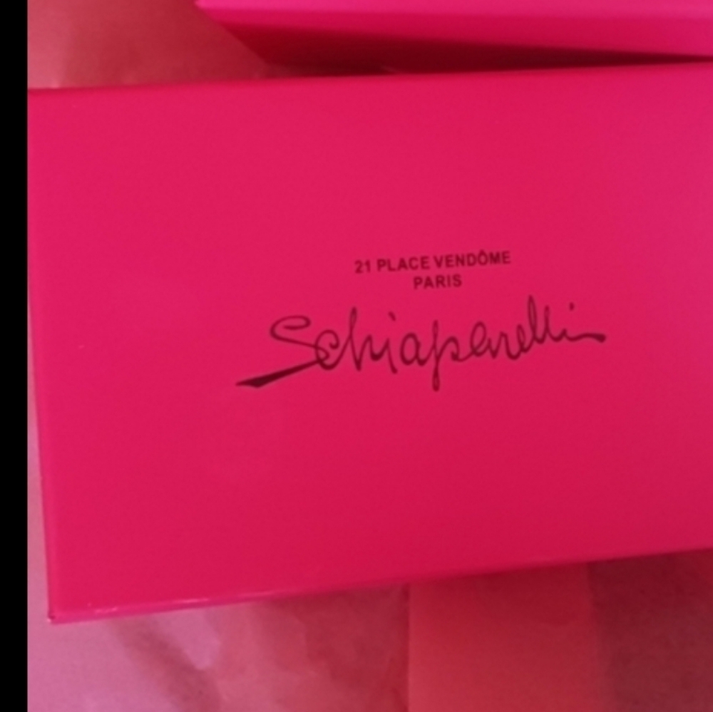 Schiaparelli new  Gift Box  4 X 7 BROOCH OR NECKLACE